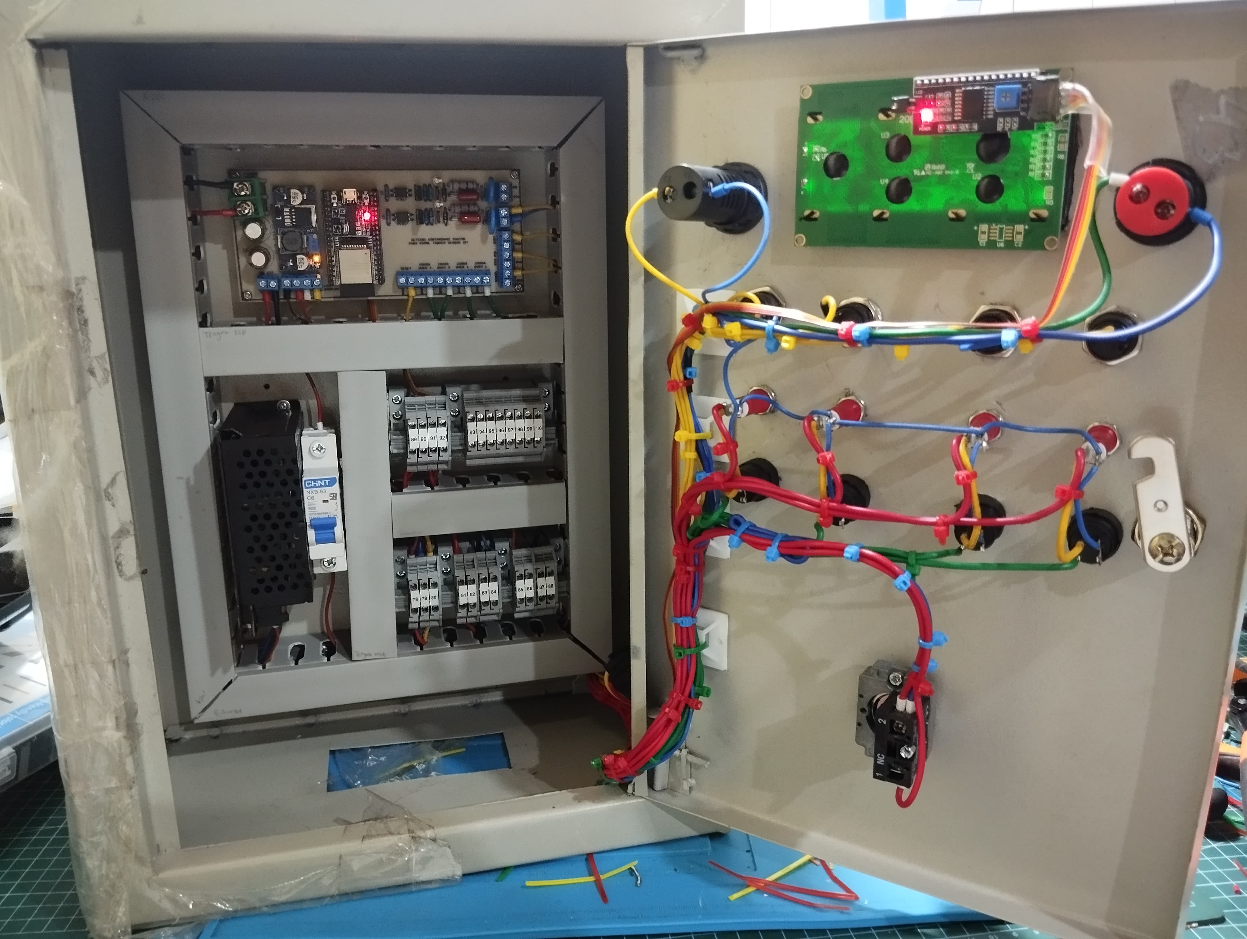 Pengkabelan Sistem Monitoring 3 Fasa