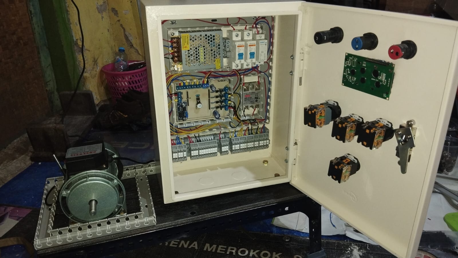 Pengujian Diagnosa Elektro Motor Lapangan